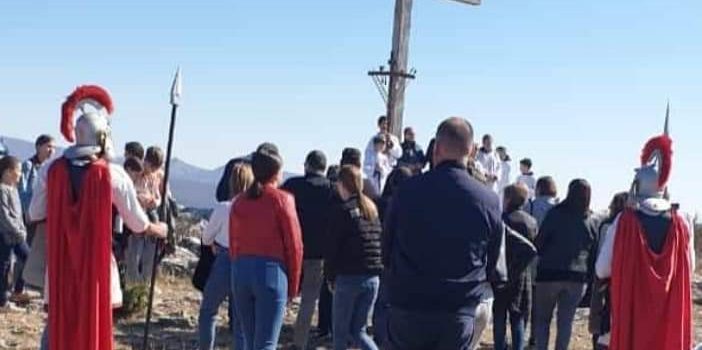 Tradicionalni put križa na košučku Golgotu